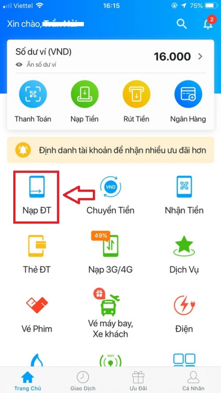 Thẻ cào điện thoại